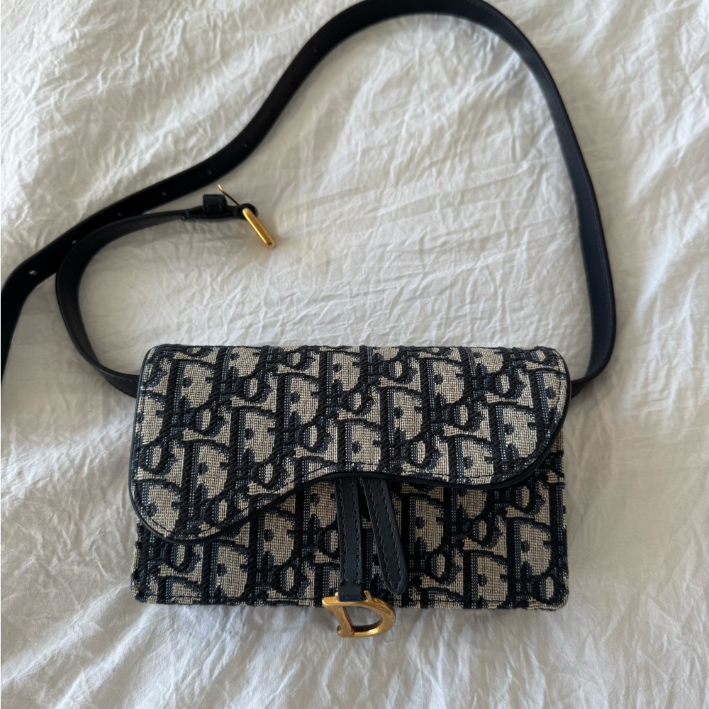 Dior oblique belt bag